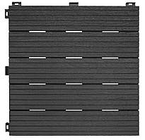 Покриття для підлоги MultyHome Cosmopolitan GRAPHITE 30х30 см, уп. 6 шт. (0.55 кв.м.)