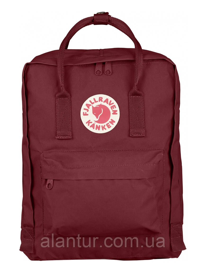 Рюкзак FJALLRAVEN Kanken Ox Red - легкий, стильний, для міста та природи