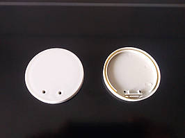 Торцева (бічна) заглушка LEDTech для підвісного круглого алюмінієвого профілю LT-Y60 Ø60 мм