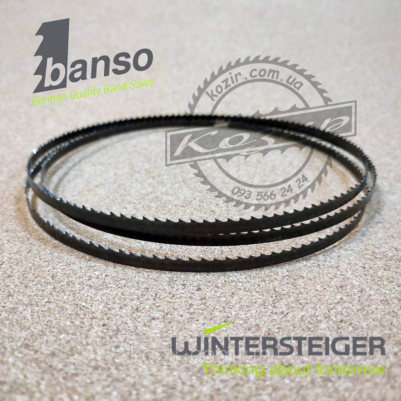 Полотно пиляльне для стрічкової пили Banso 10*0,6*4tpi 1575мм