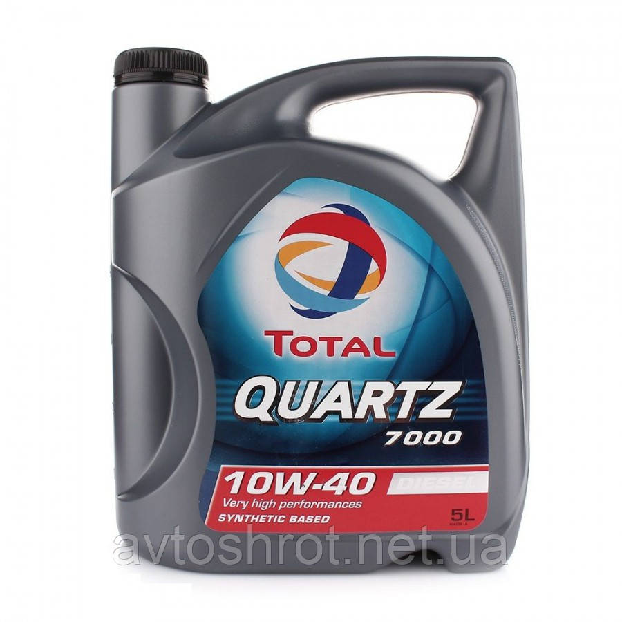 Олива TOTAL QUARTZ 7000 10W-40 дизель 5 л (к-т 3 шт.)