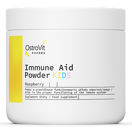 Вітаміни Immune Aid KIDS Powder OstroVit Pharma 100 г Малина