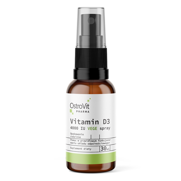 Vitamin D3 4000 IU VEGE spray OstroVit Pharma 30 мл