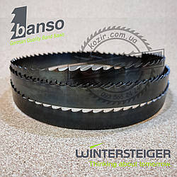Полотно для стрічкової пили 20х0,7 3tpi Wintersteiger Banso для дерева. Стрічкові пили столярні