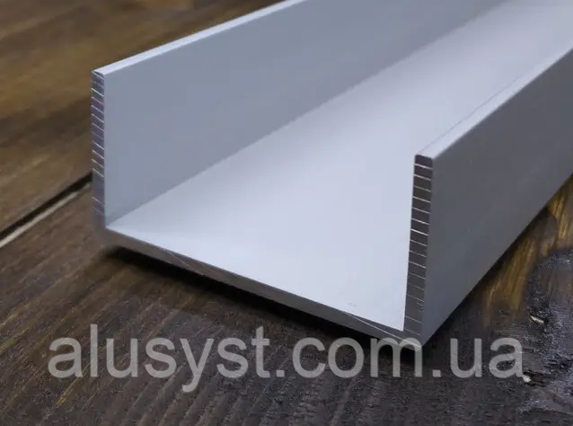 76мм / 80х20х2 швелер 50см / анодований