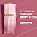 Кремово-гелеві шимерні рум'яна SHEGLAM Color Bloom Liquid Blush Shimmer Finish Love Cake 5.2 мл, фото 4
