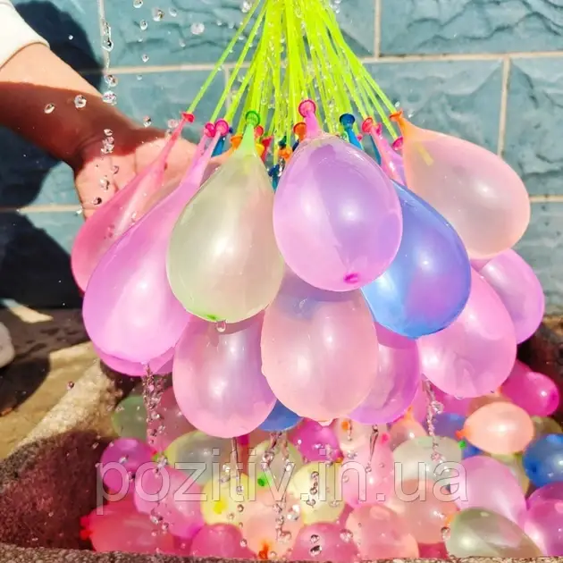 Водяні бомбочки Happy baby Balloons 370 кульок