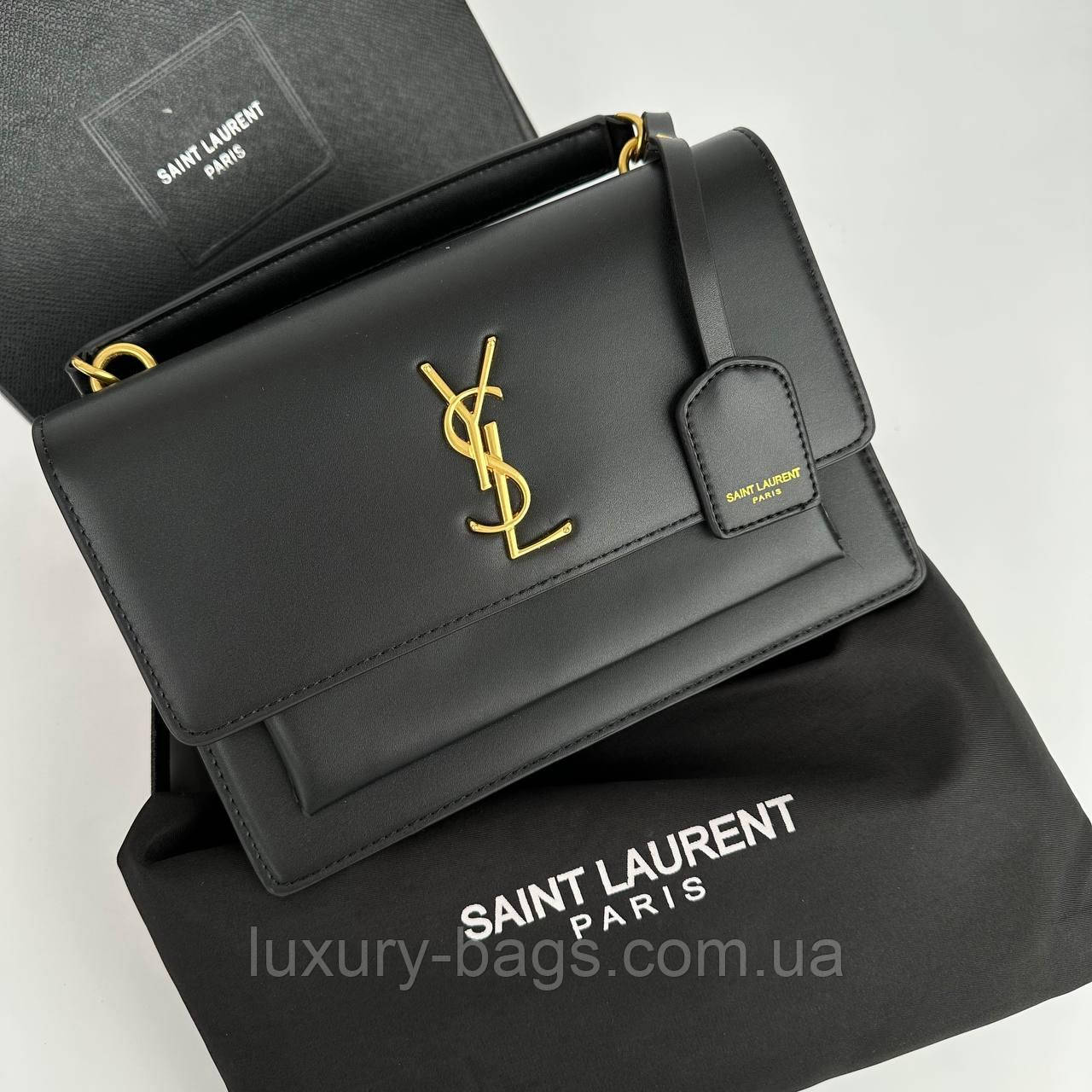 Шкіряна жіноча сумка Yves Saint Laurent