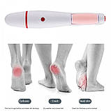 Електрична педикюрна шліфувальна машина для огрубілої шкіри ніг з USB, фото 2