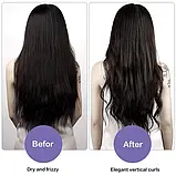 Автоматична керамічна плойка, що обертається, для волосся з температурою до 230°С LSM-632, фото 8