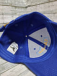 Кепка з вишивкою карта України, синя, фото 4