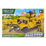 Конструктор IBLOCK Army 368 деталей PL-921-432 хаммер хамер   коробка 37,5*25,5*6 см, фото 4