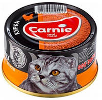 Влажный корм для котов Carnie паштет мясний з куркою д/дор котів 90 г (4820255190518)