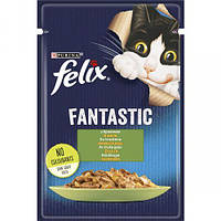 Влажный корм для котов Purina Felix Fantastic З кроликом. Шматочки в желе, 85 г (7613039835500)