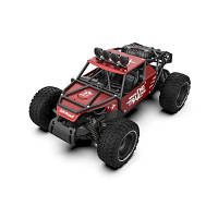 Радиоуправляемая игрушка Sulong Toys OFF-ROAD CRAWLER RACE (матовый красный, металл. корпус, аккум.6V, 1:14)