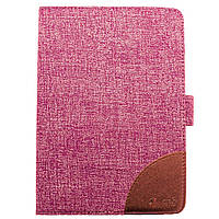 Универсальный чехол книжка Epik Only для планшета 9/10 дюймов розовый