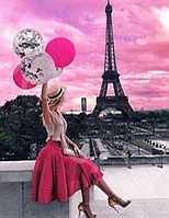 Алмазна вишивка. Картина на підрамнику "Здійснення бажань" , розмір 40х50см