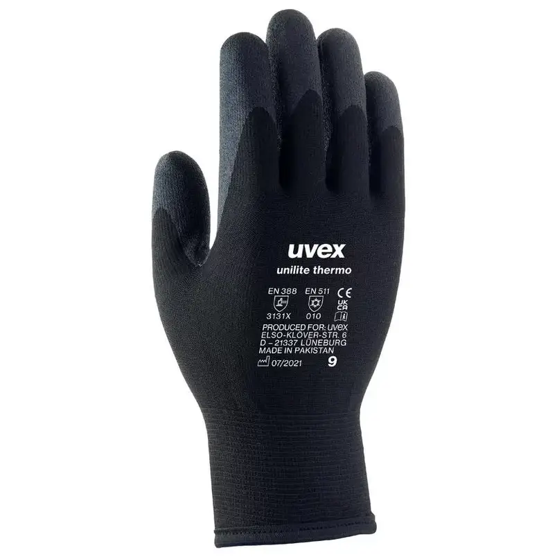 Термозахисні рукавички зимові Uvex Unilite Thermo (6059308) 08/M, фото 3