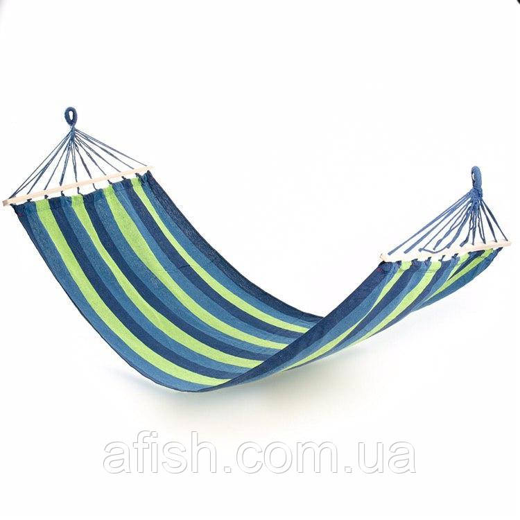 Гамак тканинний із перекладинами 200*100 см, фото 1