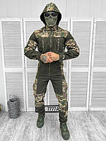 Тактический костюм горка весенний мультикам / Военный костюм горка oliva