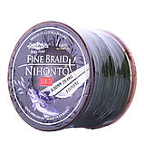Шнур 1000 м 0,40 мм 36,4 кг 4-жильний рибальський шнур мононитка 1000 м, фото 9
