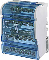 ETI Блок распределительный EDB-407 4p, 3L+PE/N, 125A Bautools - Всегда Вовремя