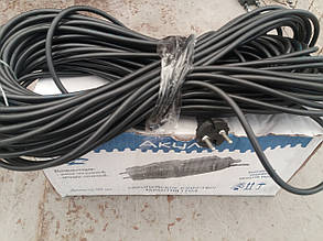 Вібраційний Насос АКУЛА-3 БВ-0,2-40-У5 (3 клапана) (нижній забір води) 40 метров кабелю