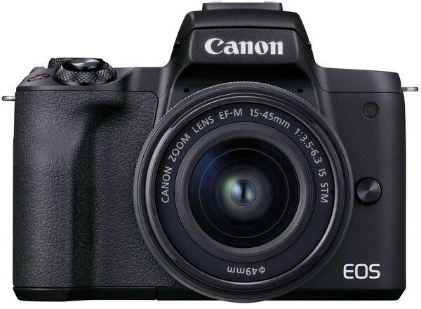 Canon Цифрова  фотокамера EOS M50 Mk2 + 15-45 IS STM Kit Black  Bautools - Завжди Вчасно