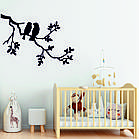 Декоративне настінне Панно «Дві пташки», Декор на стіну, фото 2