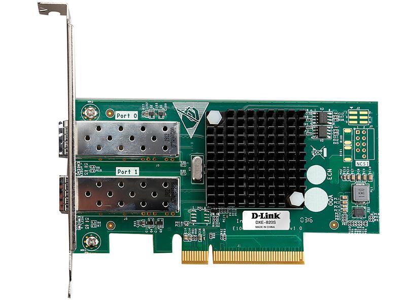 D-Link Сетевой адаптер DXE-820S 2xSFP+, PCI Express Bautools - Всегда Вовремя - фото 1 - id-p1865990757