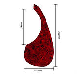 Пікгард (наклейка) для гітари (A04) ПВХ, фото 2