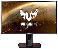 ASUS Монитор 27" TUF Gaming VG27VQ DVI, HDMI, DP, MM, VA, 165Hz, 1ms, CURVED, FreeSync, Pivot Bautools -