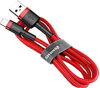 Кабель USB Baseus Cafule for Ligtning 1.5A/2m. Red (CALKLF-C09)