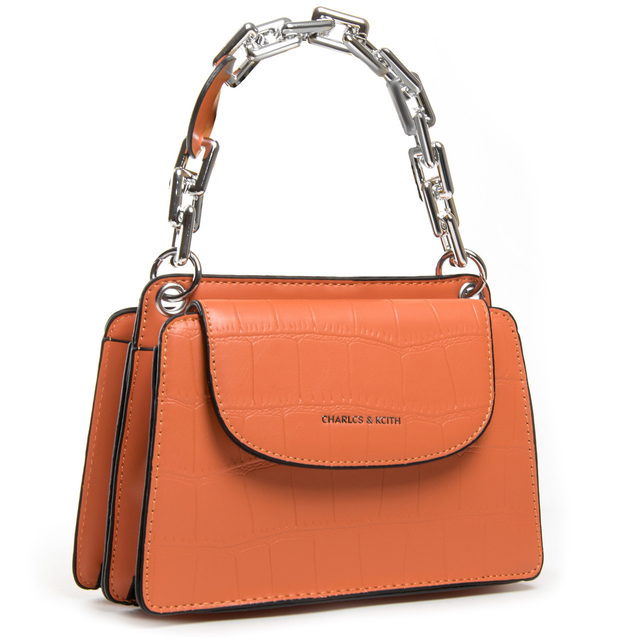 PODIUM Сумка Жіноча Класична віск-шкіра FASHION 04-02 1663 orange