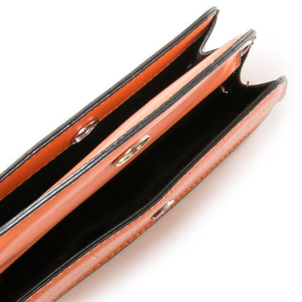 PODIUM Сумка Жіноча Класична віск-шкіра FASHION 04-02 1663 orange, фото 2