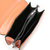 PODIUM Сумка Жіноча Класична віск-шкіра FASHION 04-02 16921 orange, фото 4