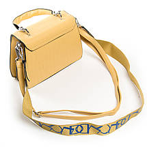 PODIUM Сумка Жіноча Класична віск-шкіра FASHION 04-02 16921 yellow, фото 3