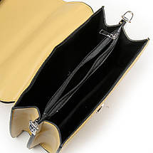 PODIUM Сумка Жіноча Класична віск-шкіра FASHION 04-02 16921 yellow, фото 4