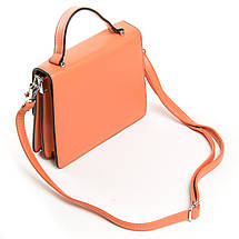 PODIUM Сумка Жіноча Класична віск-шкіра FASHION 04-02 16928 orange, фото 3