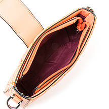 PODIUM Сумка Жіноча Класична віск-шкіра FASHION 04-02 2801 orange, фото 4