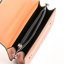 PODIUM Сумка Жіноча Класична віск-шкіра FASHION 04-02 8662 orange, фото 5