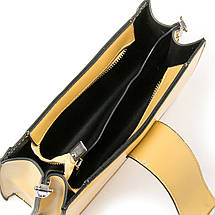 PODIUM Сумка Жіноча Класична віск-шкіра FASHION 04-02 8865 yellow, фото 4