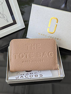 Гаманець Марк Джейкобс жіночий, гаманець Marc Jacobs бежевий — LUX якість