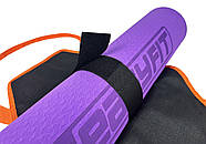 Сумка-переноска EasyFit для йога-килимка Помаранчева, фото 6
