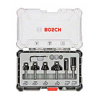 Набор кромочных фрез Bosch Trim&Edging 2607017469 8 мм 6 шт