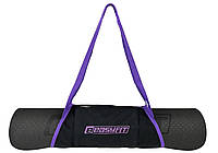 Сумка-переноска EasyFit (Кордура) для йога-коврика Фиолетовая
