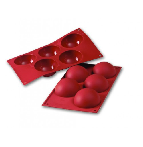 Силіконова форма для випічки Empire Півсфери (діаметр 80 мм, глибина 35 мм) (101092)