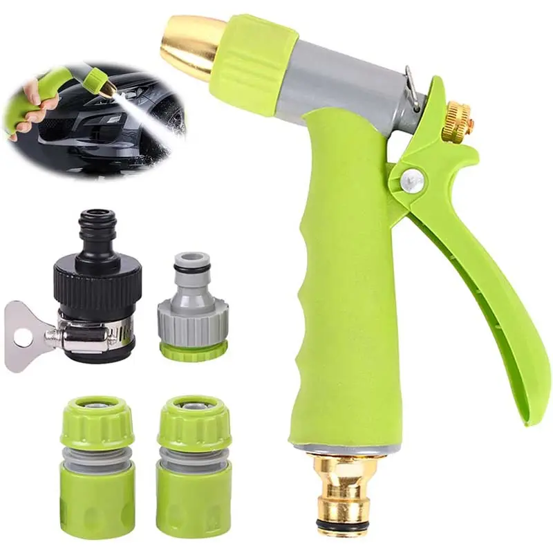 Універсальний пістолет для миття авто, поливання, насадка на шланг