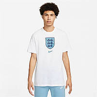 Футболка Nike England Crest T-Shirt White Доставка з США від 14 днів - Оригинал
