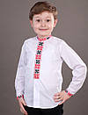 Українська сорочка вишиванка "Шкільна" для хлопчика на ріст 170 см, фото 6